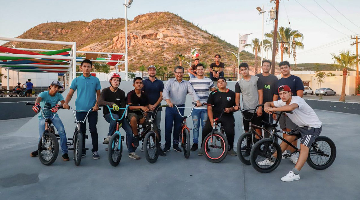 Fomentan prácticas del deporte las instalaciones del parque BMX