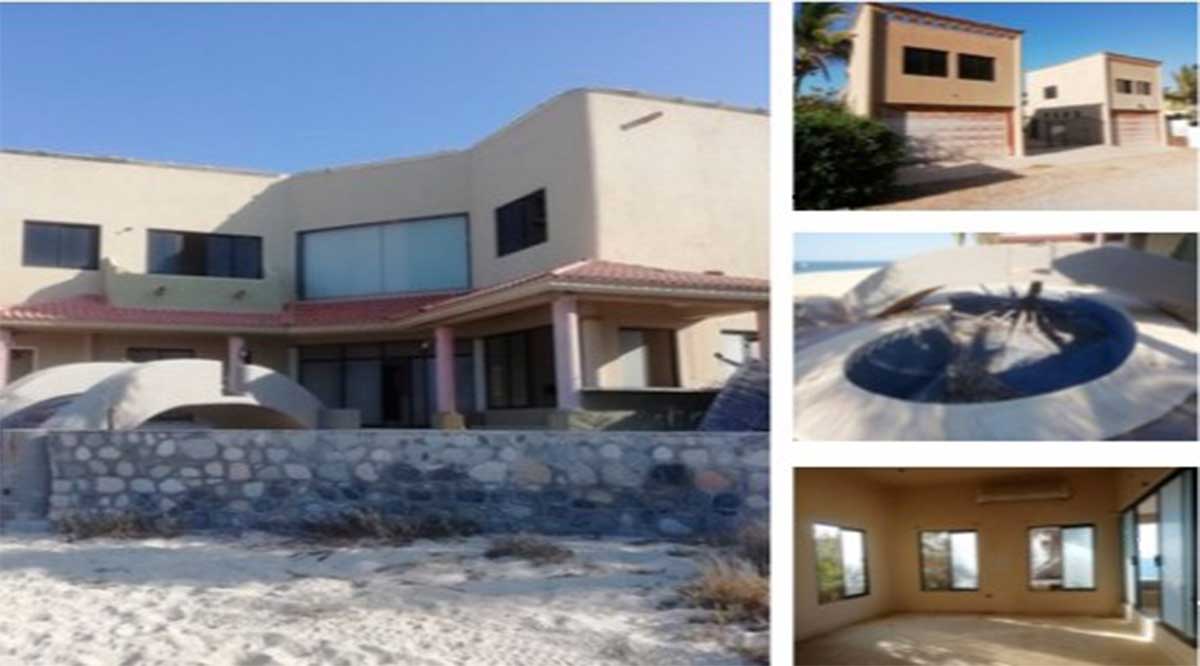 Subastaron casa de los Arellano en Los Cabos en 6.2 mdp