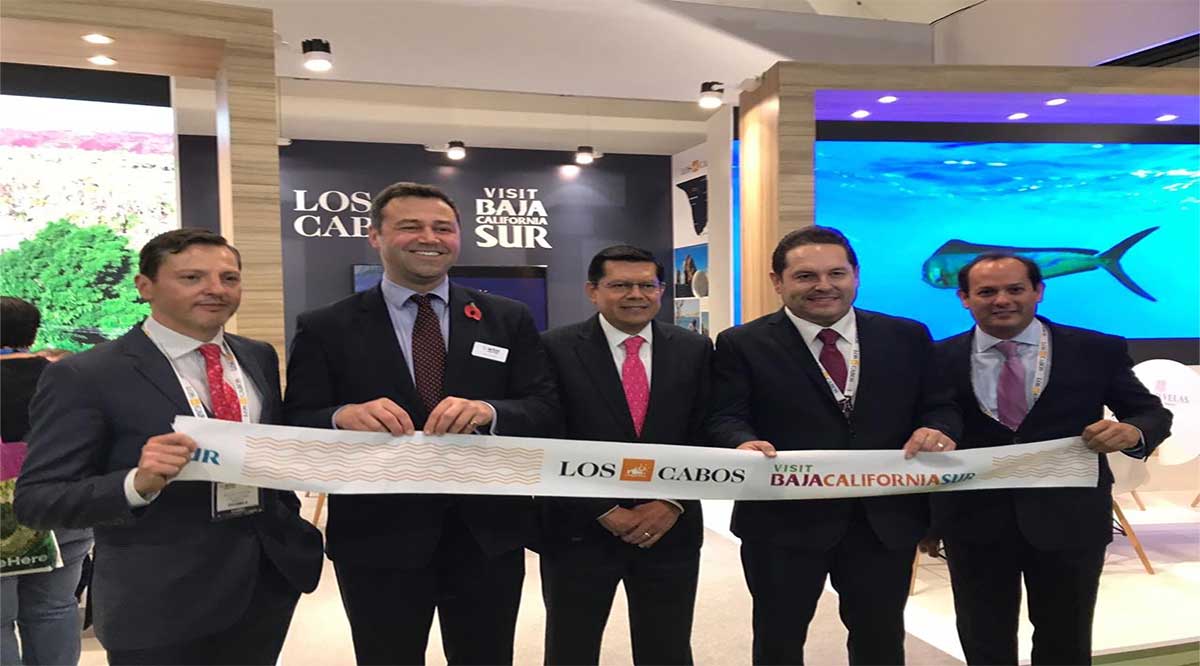 Se inauguró la Feria de Turismo de Londres y se acerca fecha del  vuelo de ese país a Los Cabos