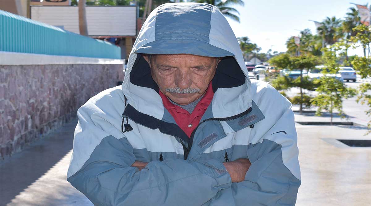 Se mantendrán las bajas temperaturas en BCS los próximos días