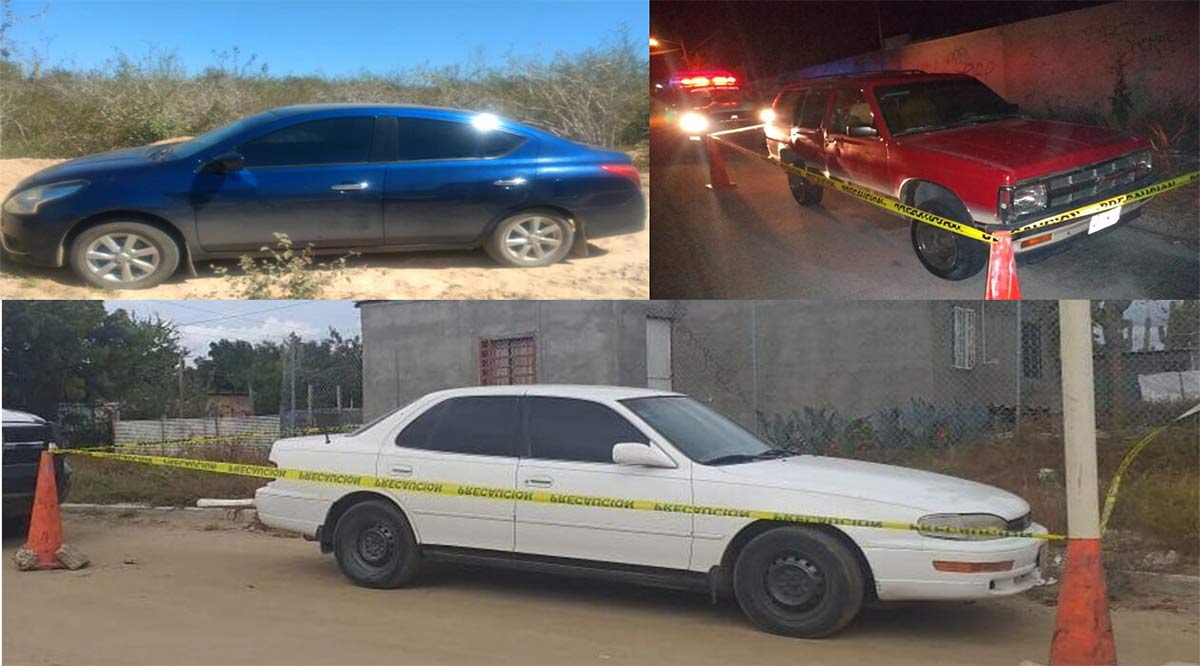 Recuperan 3 vehículos reportados como robados