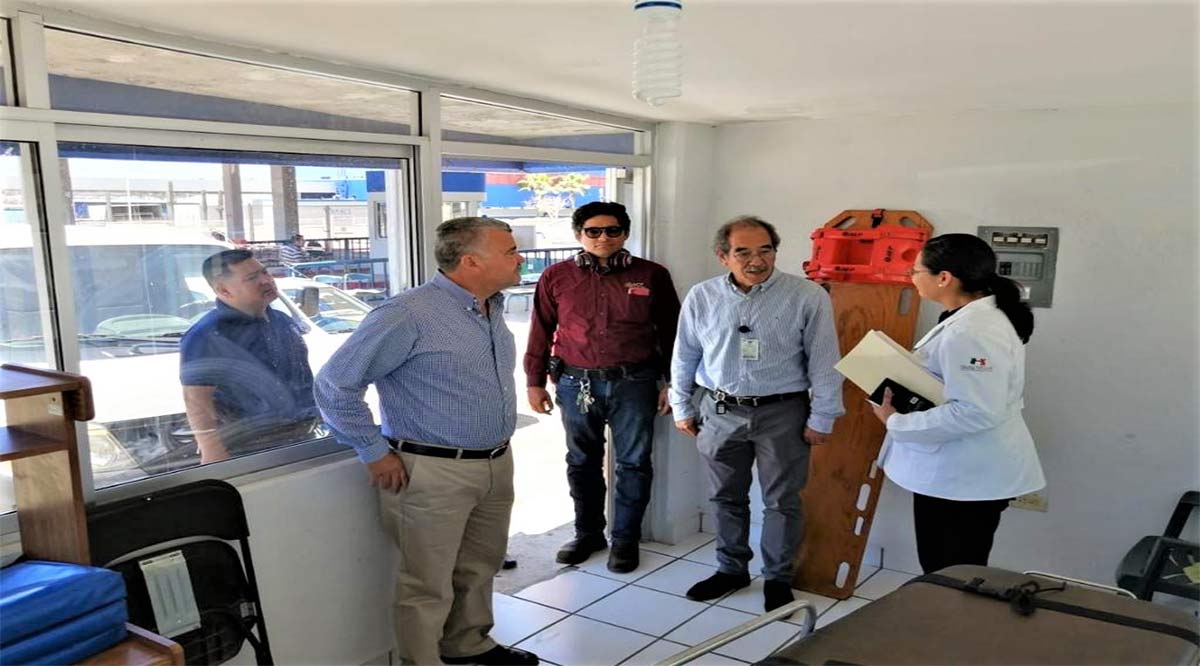 Inspeccionó SSA medidas de sanidad en Puerto de Pichilingue