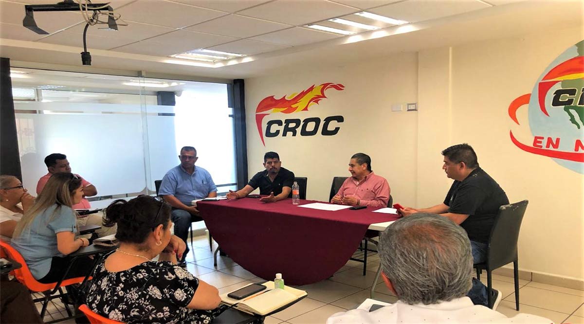 Defenderá CROC las fuentes de empleo y el salario del trabajador