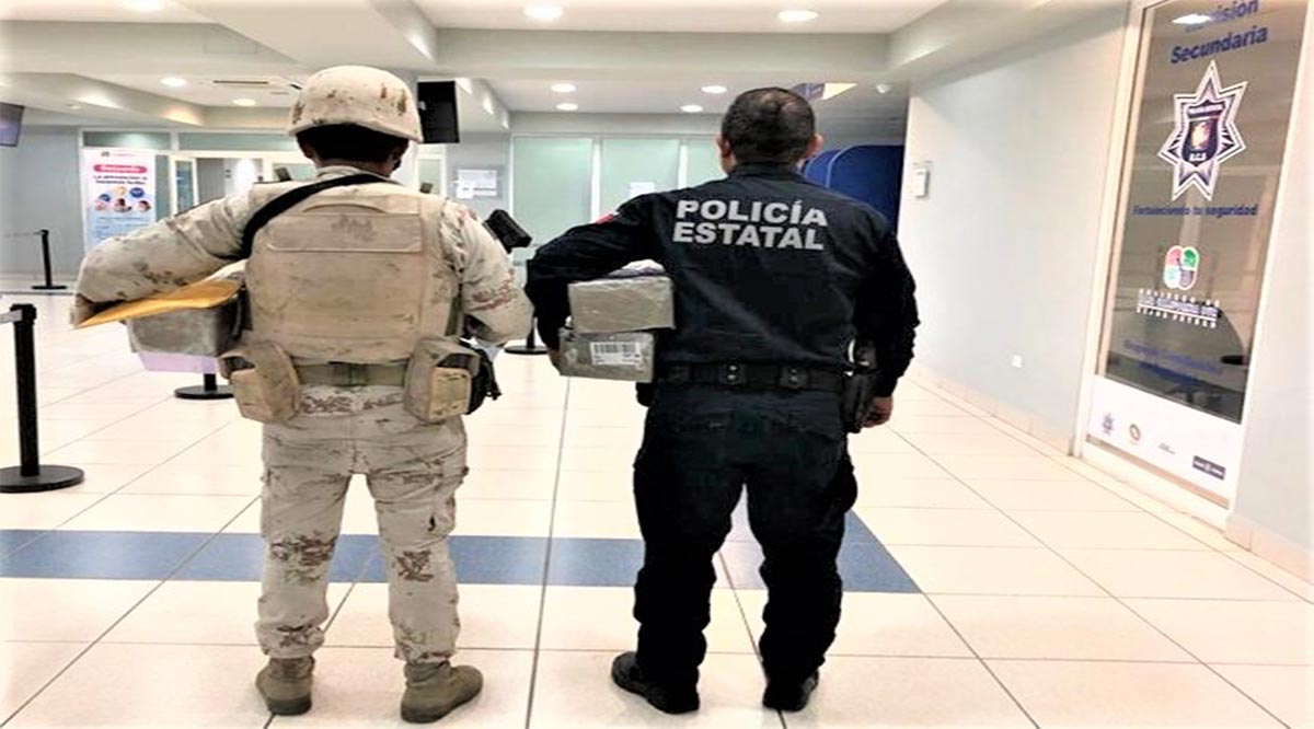 Aseguraron en el Puerto de Pichilingue 5 paquetes con droga