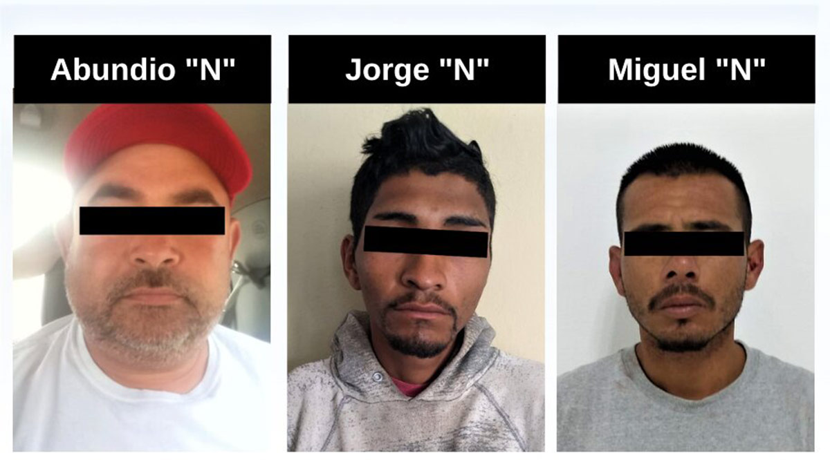 Detienen a 4 sujetos y recuperaron varios objetos con reporte de robo
