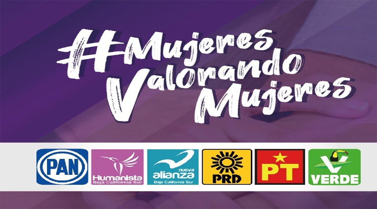 Se unen 6 partidos políticos en BCS para impulsar el desarrollo de la mujer
