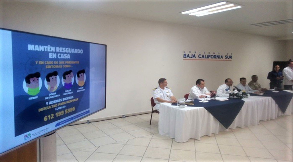 Asegura el Secretario de Salud que BCS está preparado para enfrentar el Covid-19