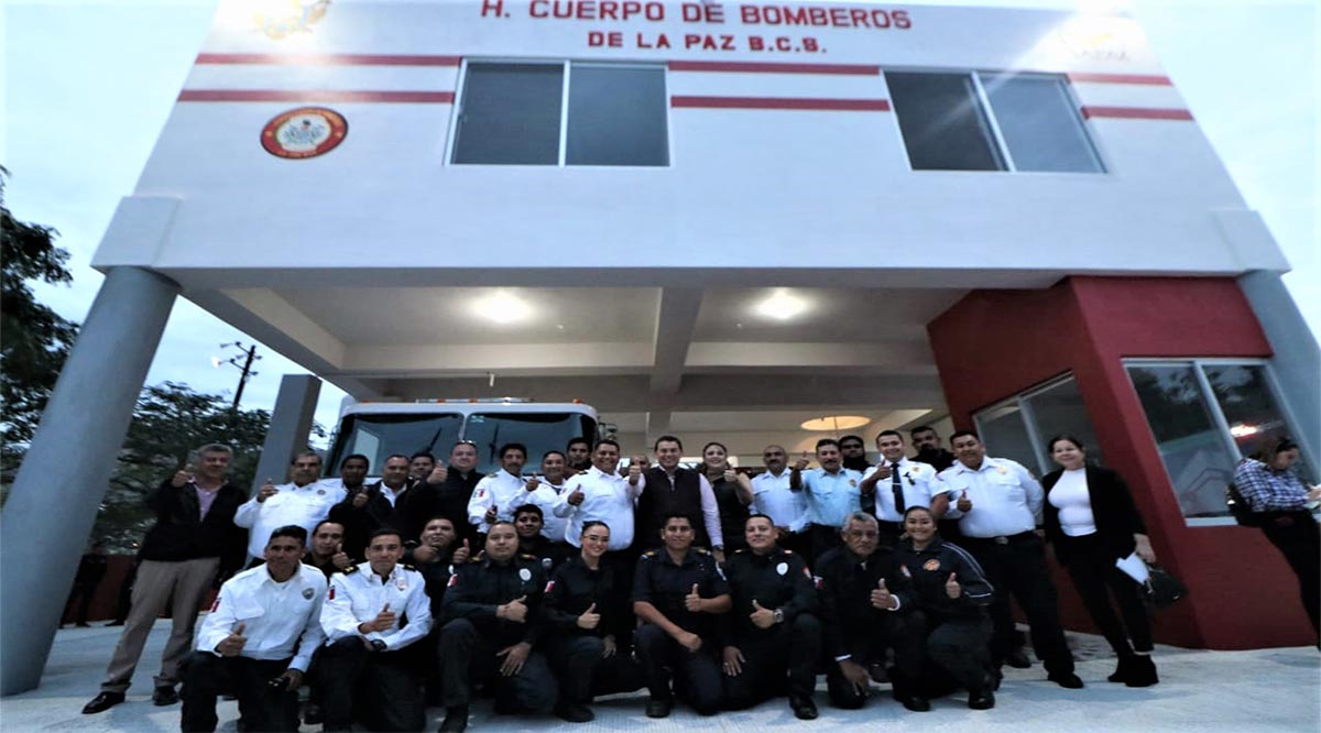 Entregan subestación de Bomberos en la Navarro Rubio