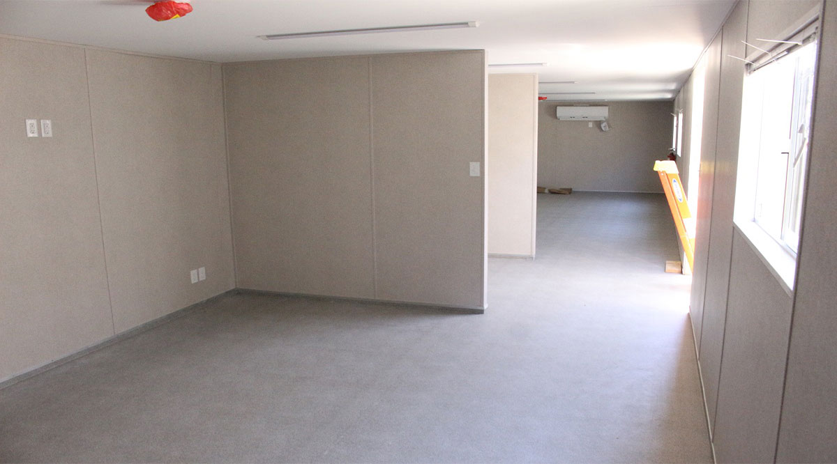 Avanza instalación de hospital móvil en CSL