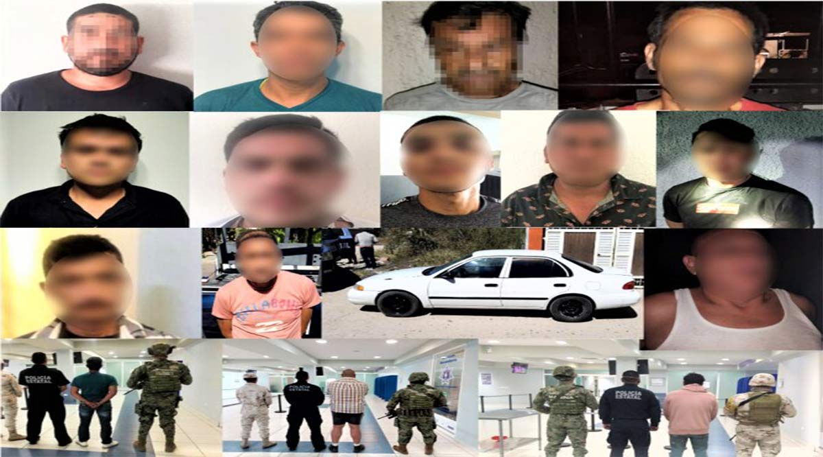Por distintos delitos la Policía Estatal ha detenido a 37 personas en el 2020