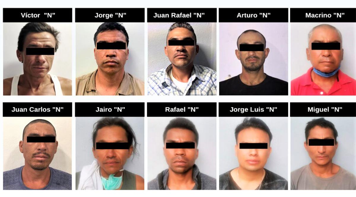 Detienen a 11 personas el fin de semana por la comisión de varios delitos en BCS