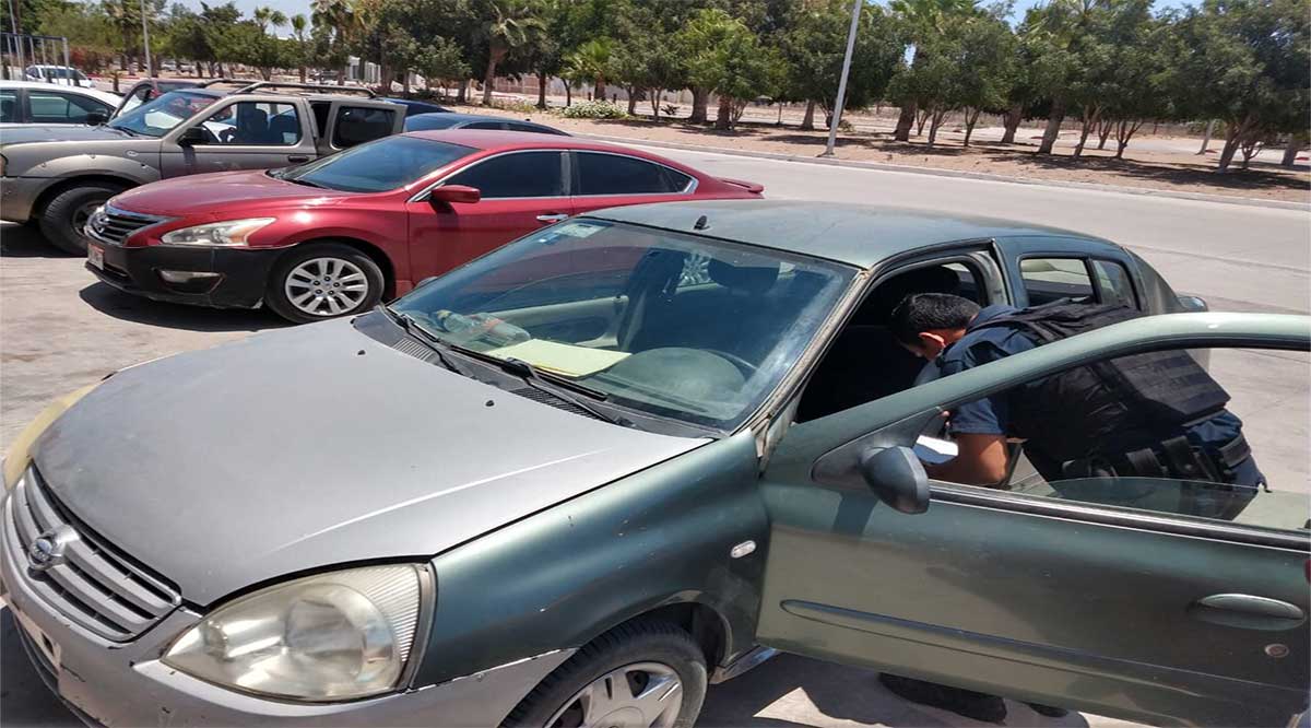 Detecta Repuve vehículo con papeles falsos en Comondú