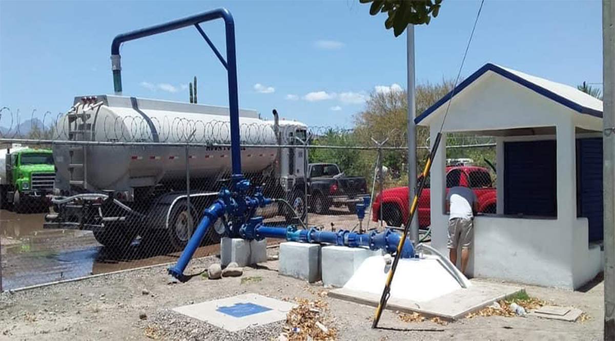 Vía tandeos y en pipas trata el Oomsapas de Loreto reducir problemas de abasto de agua