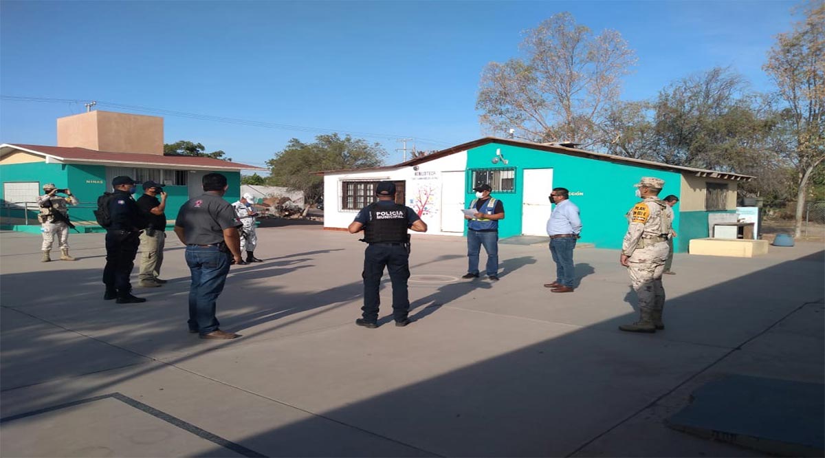 Revisan en Loreto instalaciones de escuelas que podrían fungir como albergues en caso de lluvias