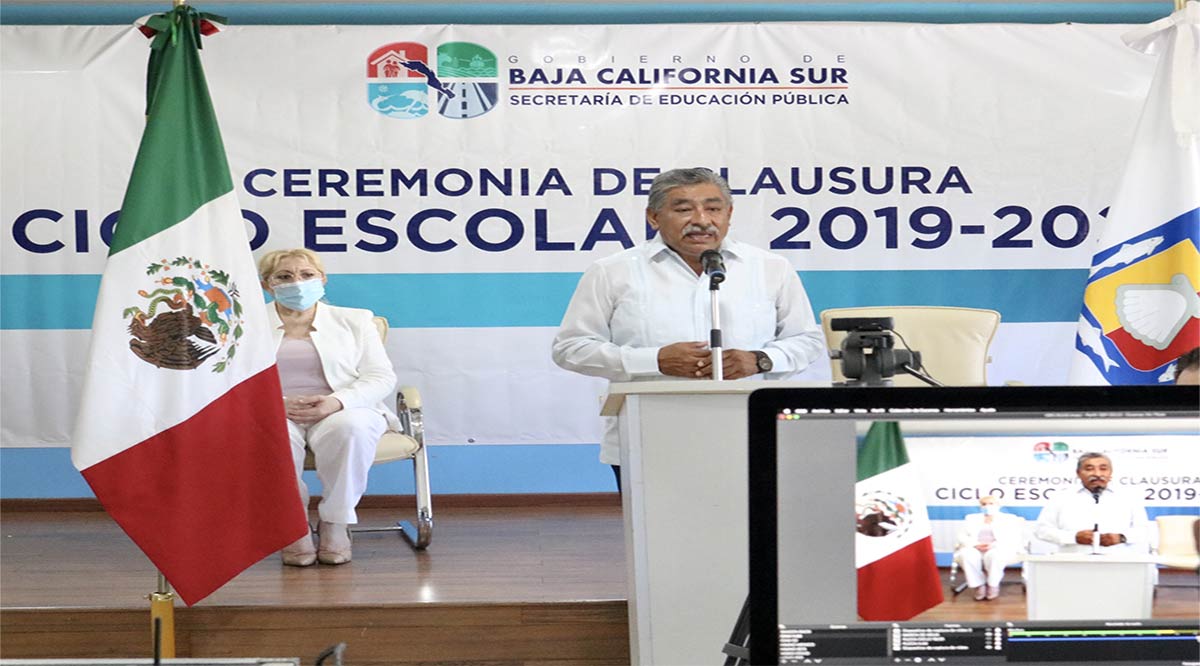 Concluyó oficialmente en BCS el ciclo escolar 2019-2020