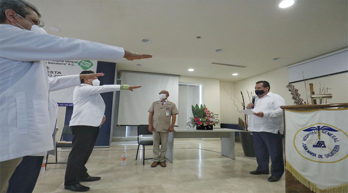 Asume Jorge Hernández la Directiva de la Asociación Médica de Hospital Salvatierra