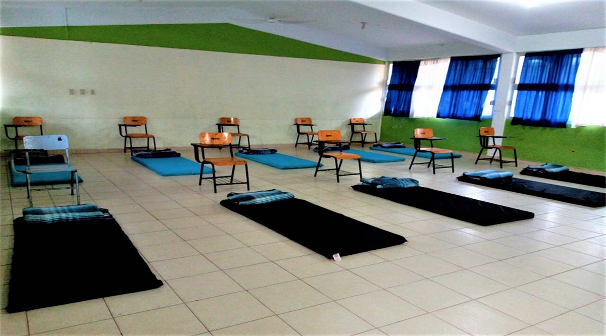 No se reportaron casos confirmados por Covid-19 en los refugios temporales