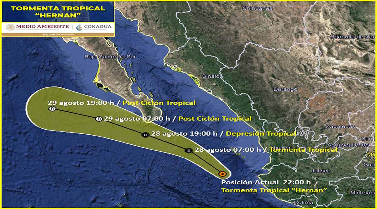 Se pronostican lluvias fuertes en BCS