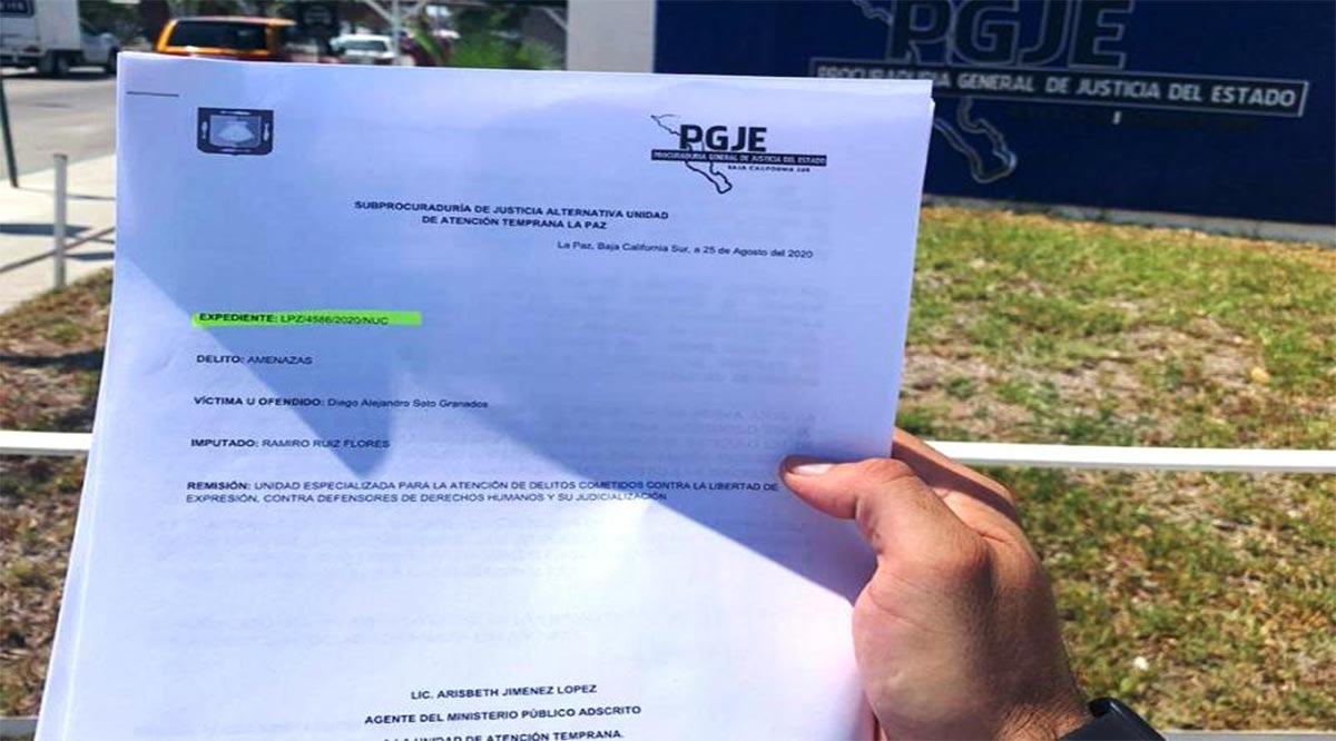 Ramiro Ruíz llama a no mal informarse, pero es demandado por periodista