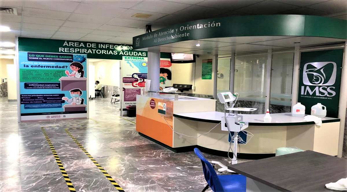 Refuerza IMSS atención en sus Módulos de Enfermedades Respiratorias para detectar casos Covid-19 Refuerza IMSS atención en sus Módulos de Enfermedades Respiratorias para detectar casos Covid-19