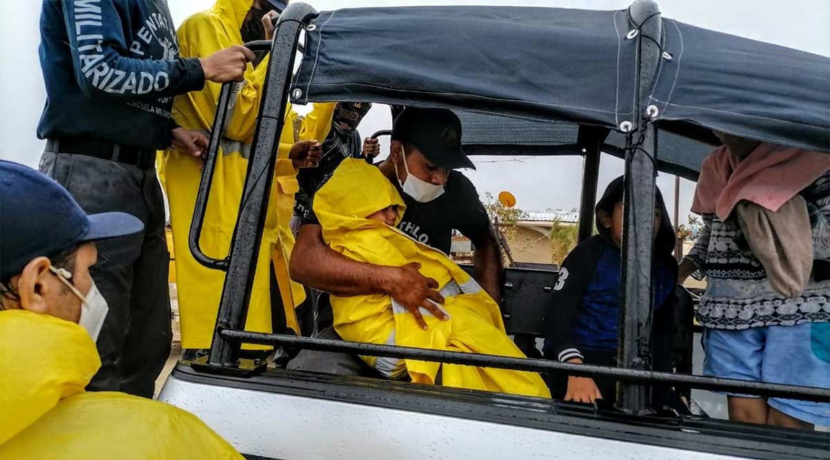 Se mantiene la alerta roja para La Paz y Los Cabos