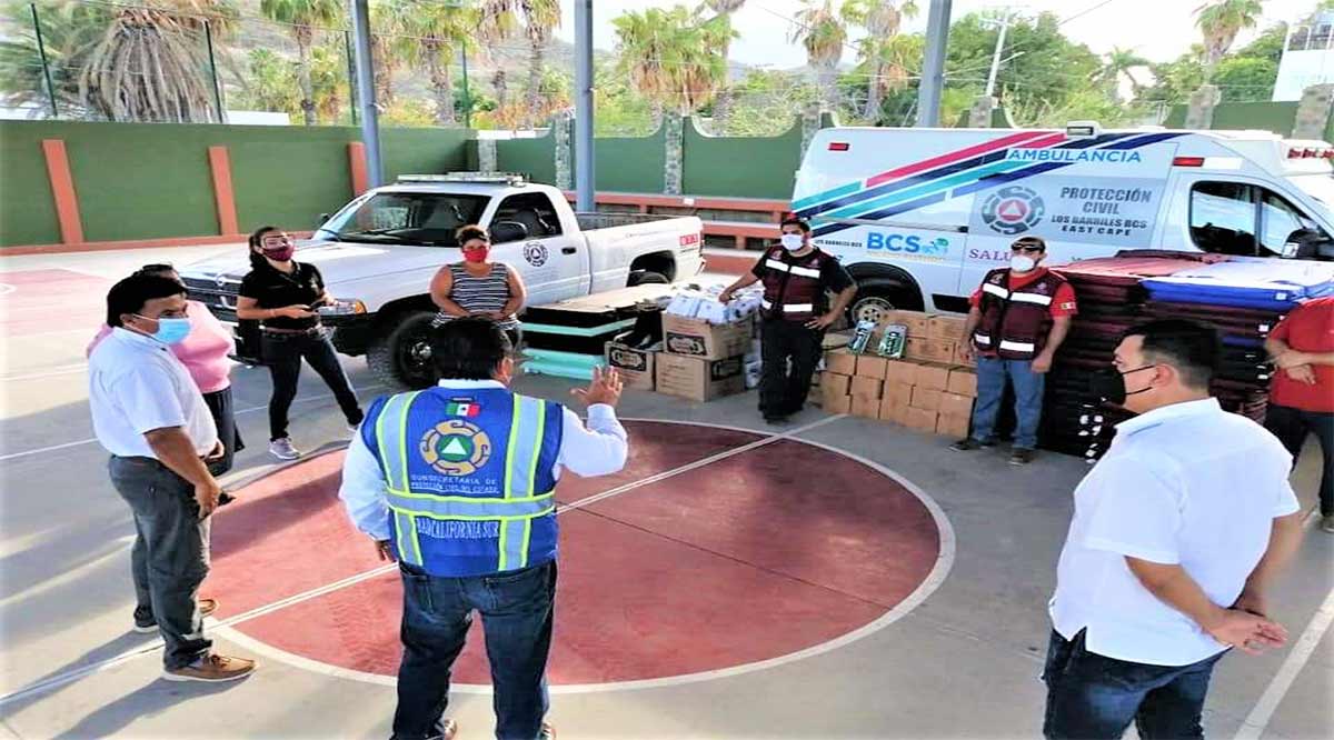Se han entregado más de 8 mil artículos en las jornadas de protección civil en La Paz