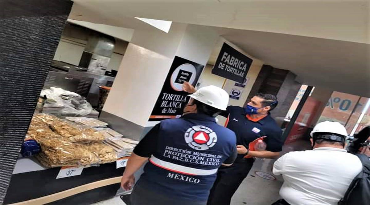 Inspeccionan medidas sanitarias de empresas y comercios en La Paz