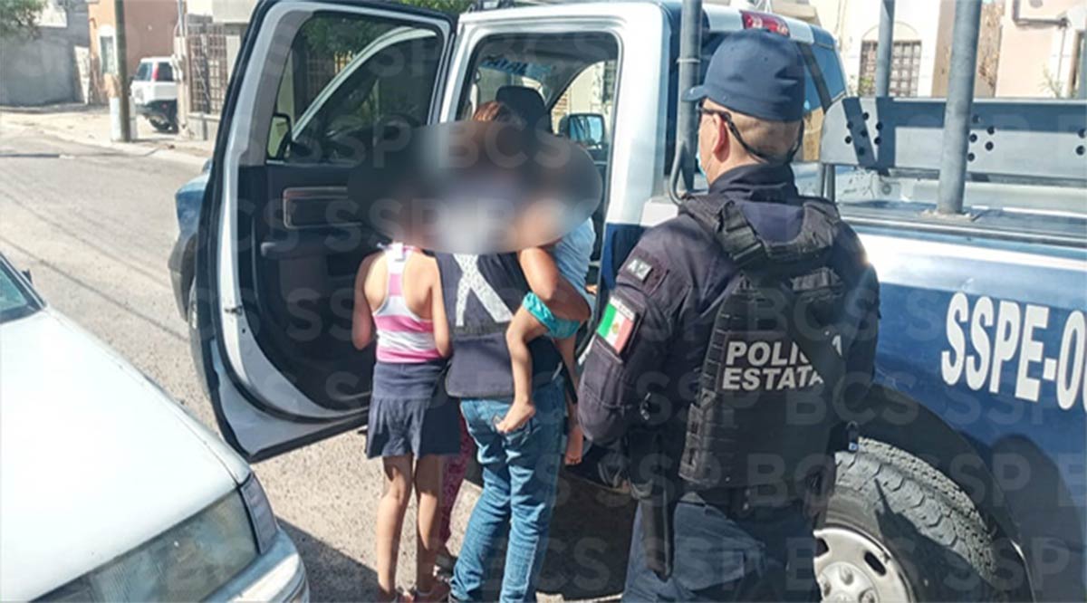 Localizan a 2 menores extraviados en La Paz
