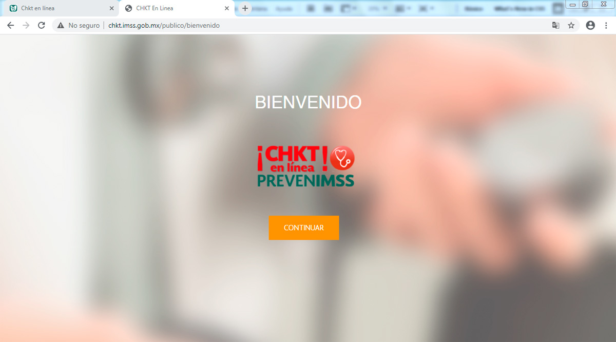 Exhortan a derechohabientes del IMSS a consultar la plataforma Chécate en Línea