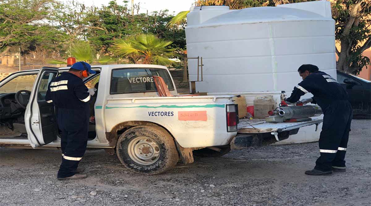 Inició la fumigación en La Paz contra el mosco transmisor del dengue