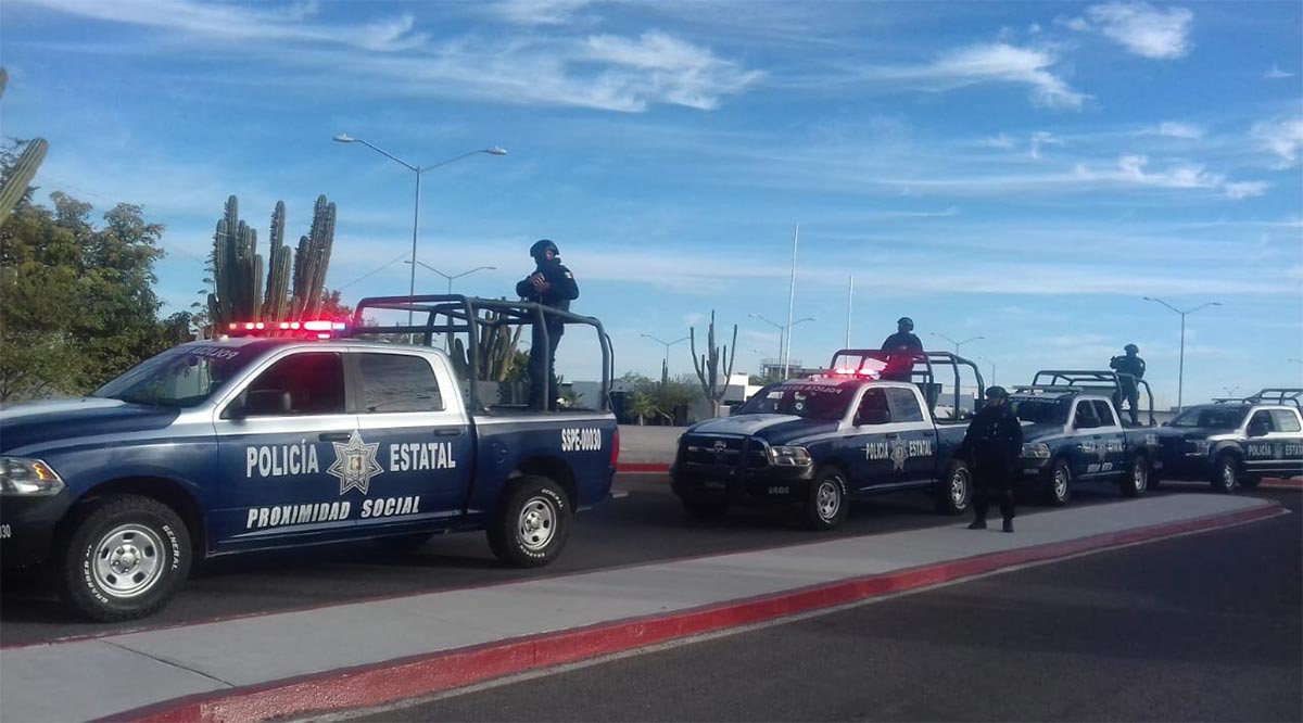 Detienen a sujeto a bordo de un vehículo robado en La Paz