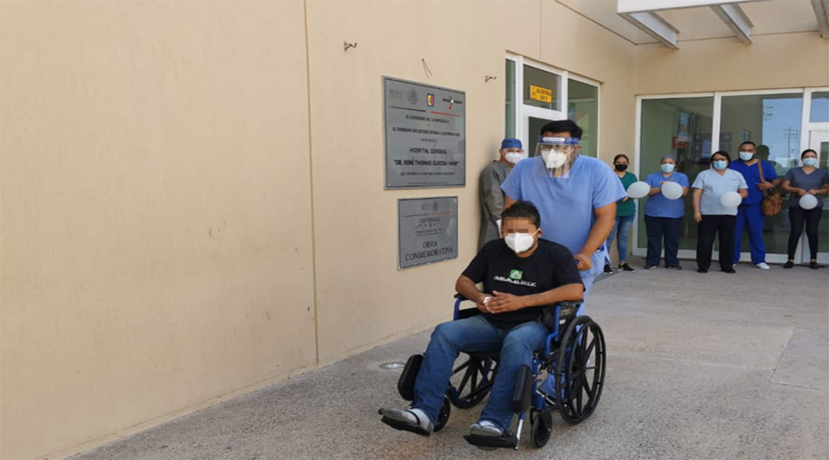 Se rebasaron los 9 mil pacientes recuperados de Covid en BCS