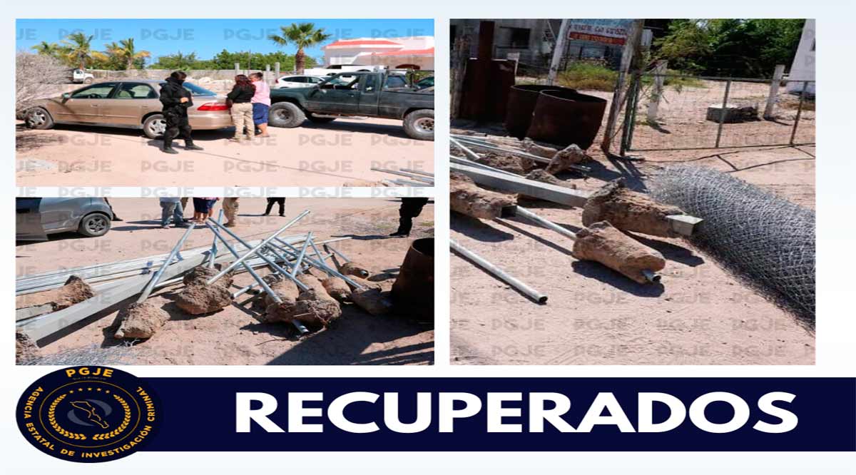 Recuperan objetos con reporte de robo en La Paz