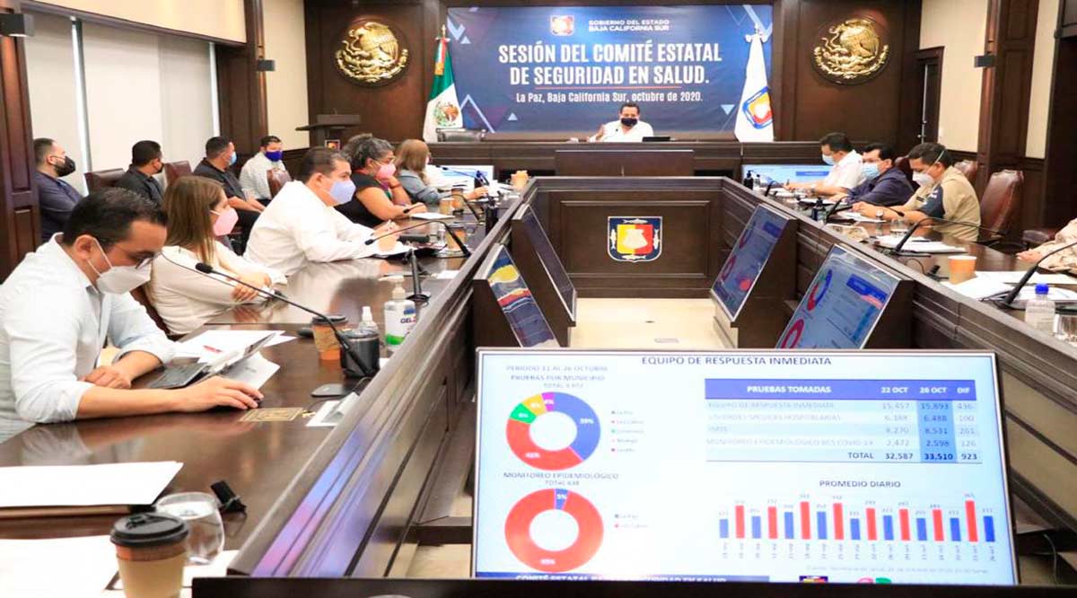 Pide Comité Estatal de Seguridad en Salud de BCS a actuar con responsabilidad