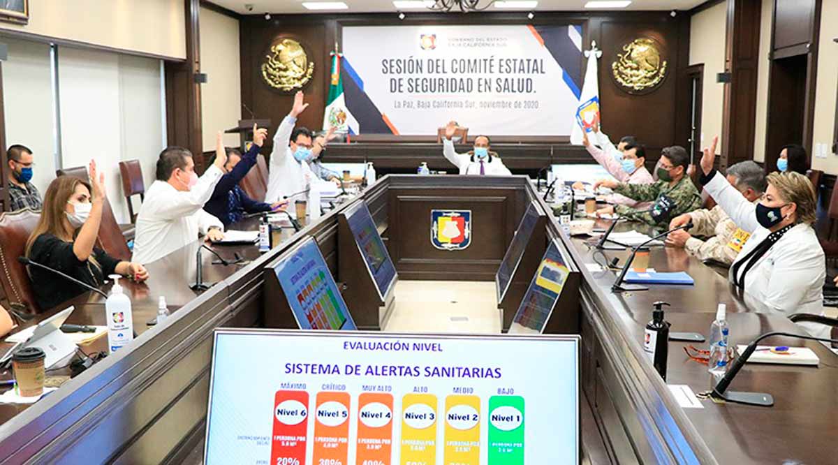 Se mantiene BCS en el nivel 3 de Alerta Sanitaria