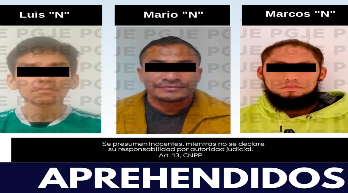 Aprehenden a 2 personas en La Paz y una en Los Cabos