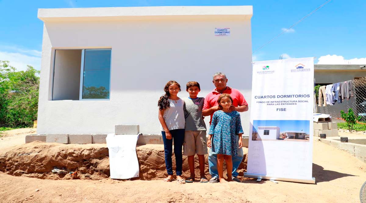 Aumentan los apoyos para construcción en atención a familias vulnerables de BCS