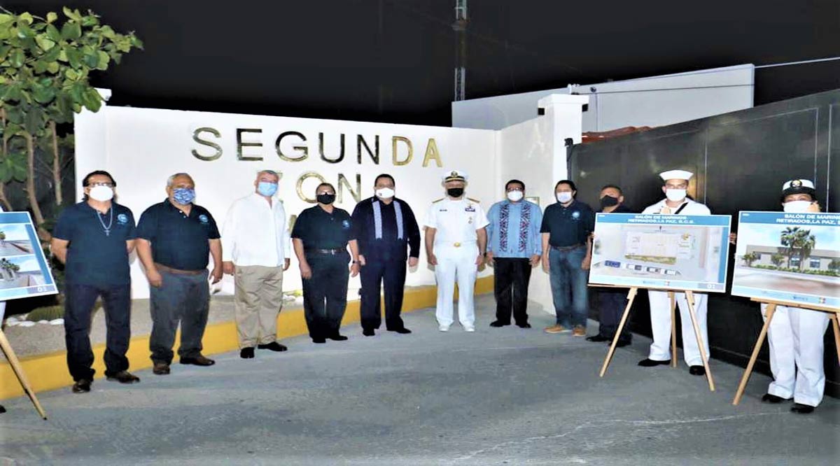 Realizarán obras a favor de los marinos militares retirados y pescadores en La Paz Realizarán obras a favor de los marinos militares retirados y pescadores en La Paz
