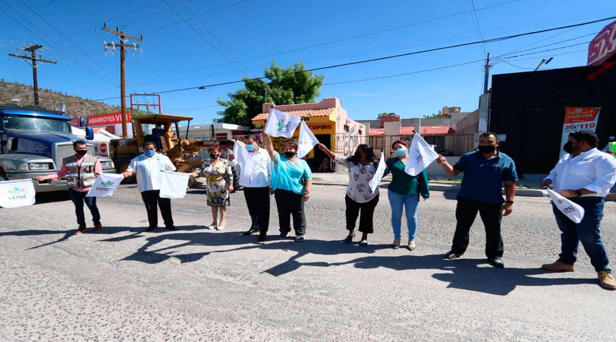 Se rehabilitarán 9 calles en La Paz con una inversión de 52.3 mdp