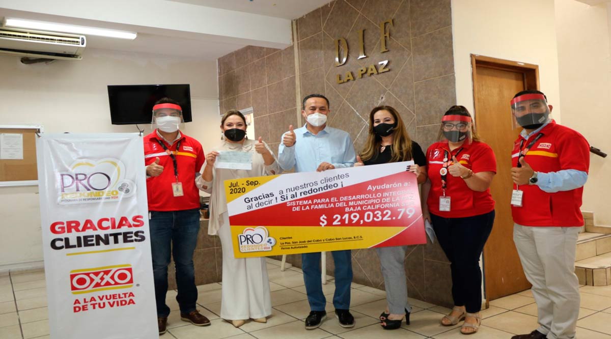Recibió DIF La Paz 219 mil pesos de lo recaudado en la campaña ¡Si al Redondeo 2020! Recibió DIF La Paz 219 mil pesos de lo recaudado en la campaña ¡Si al Redondeo 2020!