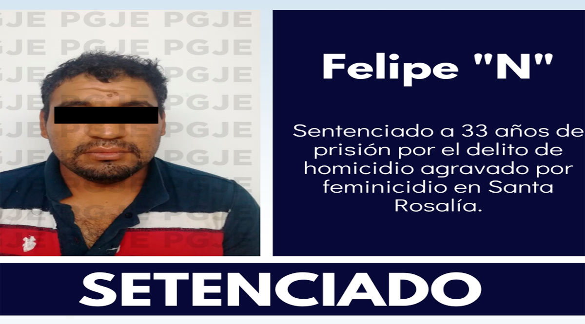 Dan prisión de 33 años a imputado por homicidio agravado por feminicidio cometido con ventaja en Mulegé