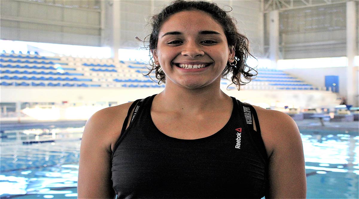 Hará su debut Aranza Vázquez como deportista de la Universidad de Carolina