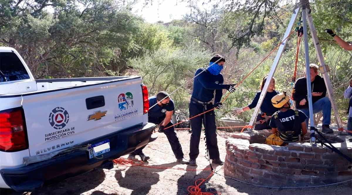 Participa Protección Civil de BCS con la Comisión de Búsqueda de Personas