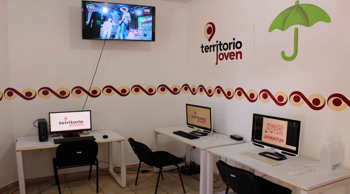 Inauguran Centro Territorio Poder Joven-Clubes por La Paz