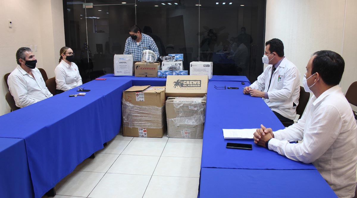 Recibe SSA donación de insumos por parte de grupo empresarial