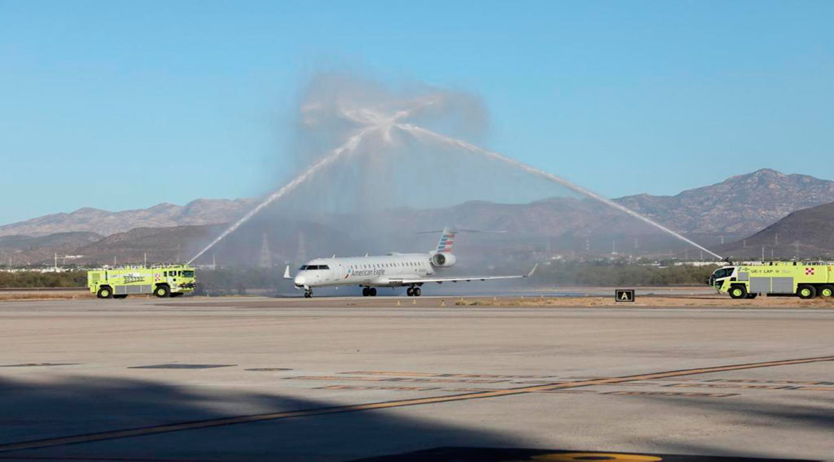 Recibe Los Cabos los vuelos inaugurales de Austin, Sacramento y Nueva York