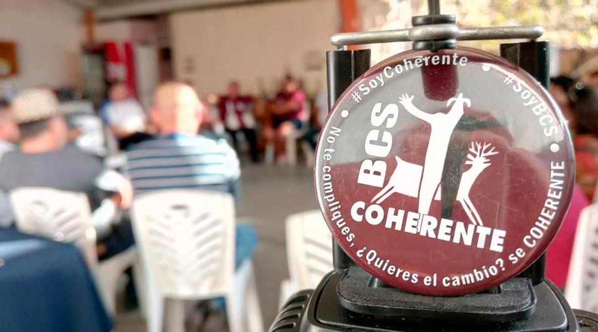 Invita BCS Coherente a sumarse a su proyecto político como candidatos