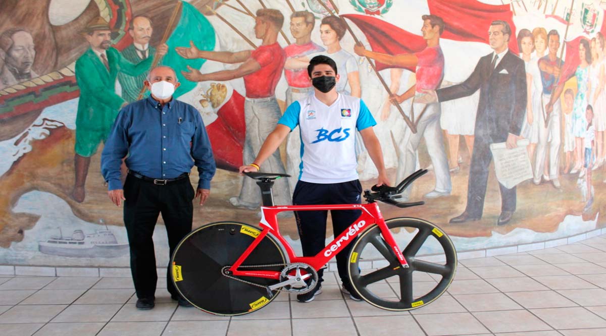 Retomó los entrenamientos Emiliano Estrada para regresar a la selección nacional de ciclismo