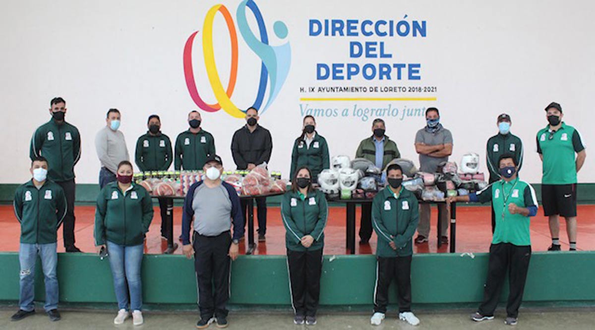 Entregan material deportivo para distintas disciplinas en Loreto Entregan material deportivo para distintas disciplinas en Loreto