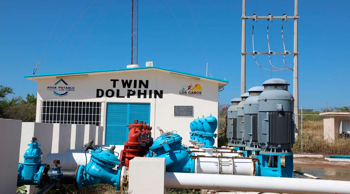 Equipan cárcamo de rebombeo de Twin Dolphin en Los Cabos